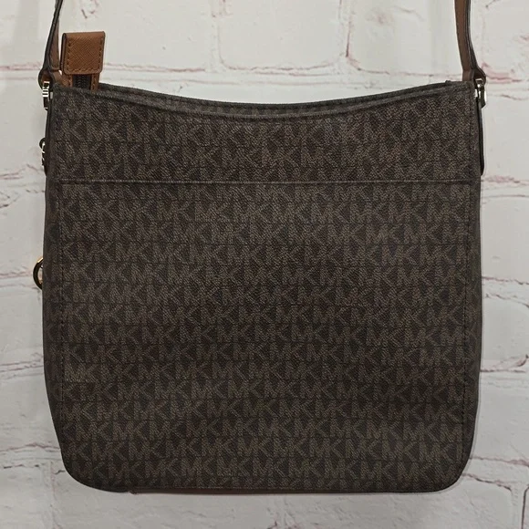 Michael Kors OutletJet Set Travel Large Logo Messenger Bag NWOT - Picture 10 of 16